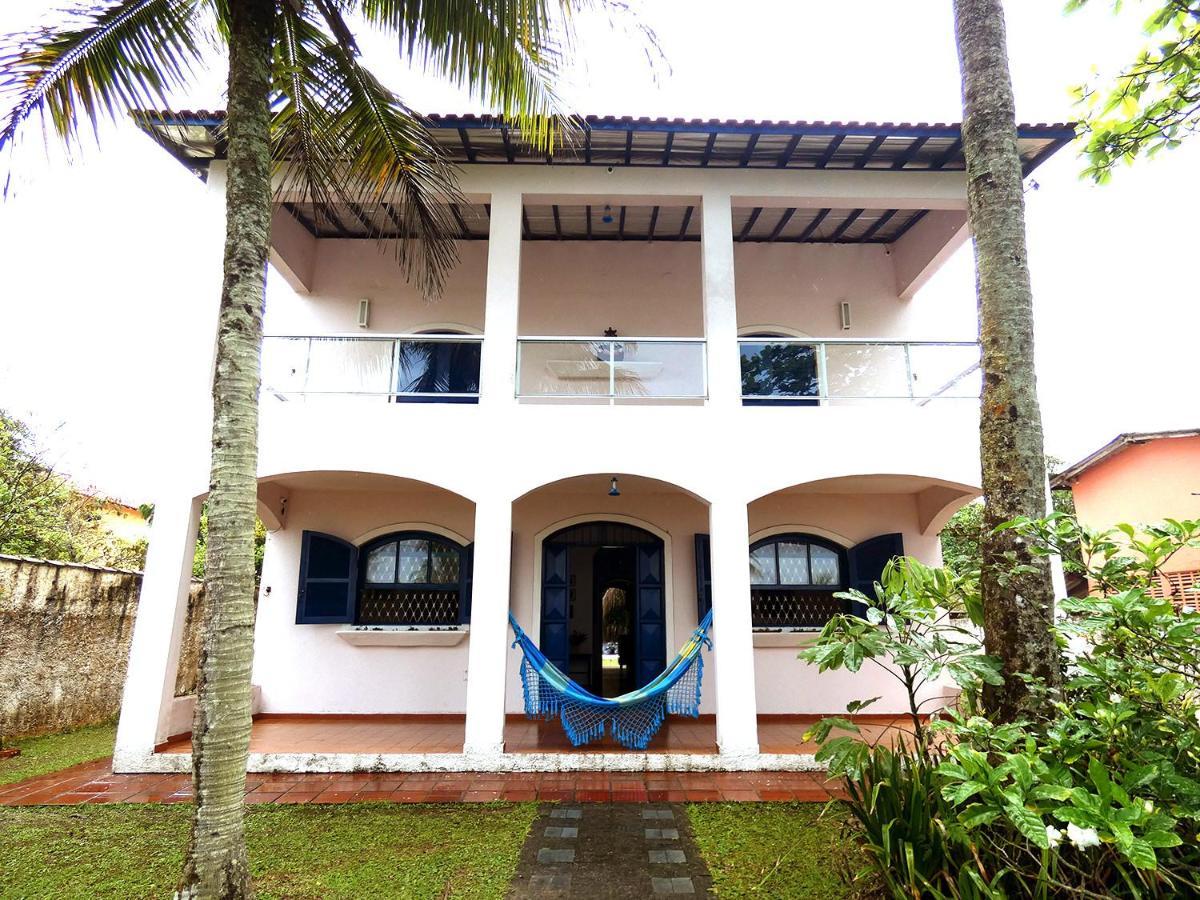 Casa C Churrasq E Wifi, Frente Ao Mar Bertioga Eksteriør bilde